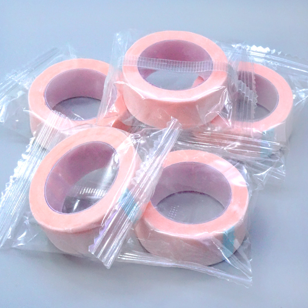 Eyelash Extension Class - 1/3/6/8/12 Rollen Wimpernverlängerungs-Papierband, Vliesstoff-Klebeband, Mikroporen-Gewebeband für