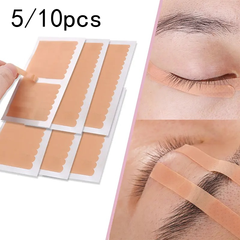 Eyelash Extension Menu - 5/10 Blatt Wimpernverlängerungs-Unteraugenpads Klebeband für Wimpernverlängerung