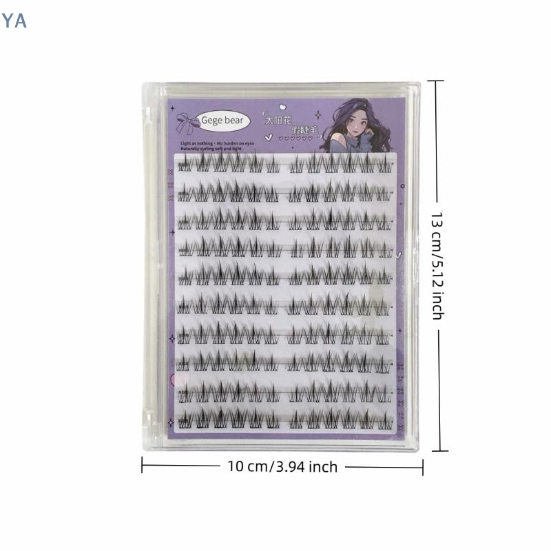 Eyelash Extension With Glue - 【SA】【SA】Klebefreie künstliche Wimpern im Solar-Design, natürlich
