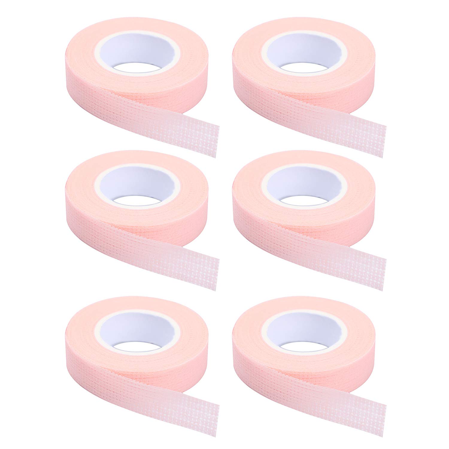Eyelash Extension Class - 6 Rollen Wimpernband, Selbstklebendes Stoffband für