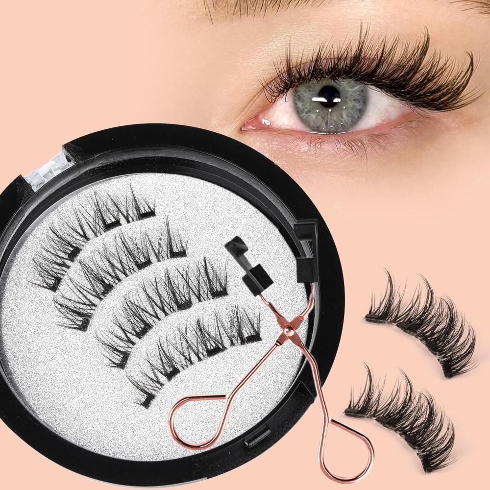 Eyelash Extension Eyeliner - Magnetische Wimpern ohne Kleber, natürlicher Look