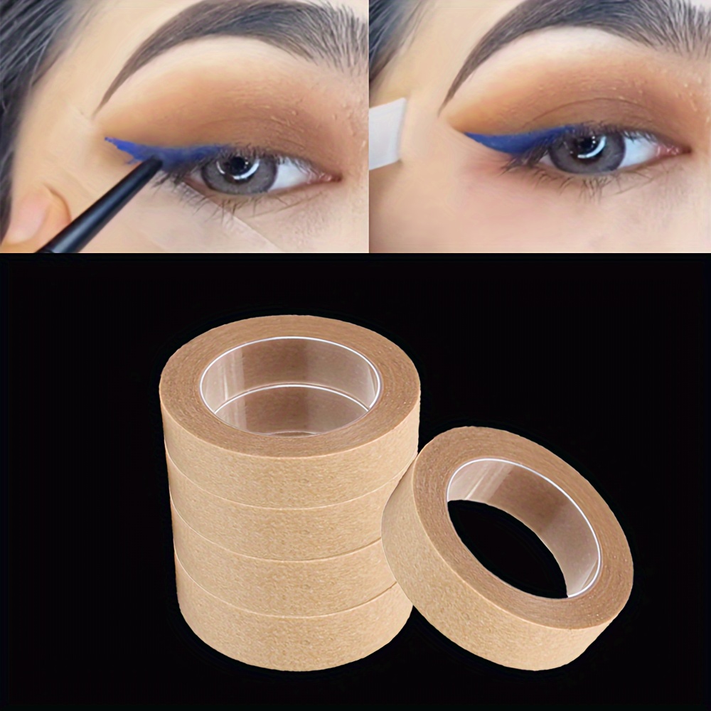 Eyelash Extension Eyeliner - Wiederverwendbares Augen-Make-up-Tape, Präzisions-Eyeliner, Augenlid-Lifting & Wimpernverlängerungs-Kleber,