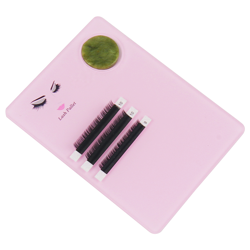 1 stücke Acryl Jade Stein Wimp – Eyelash Extension Menu Bewertung und Preis