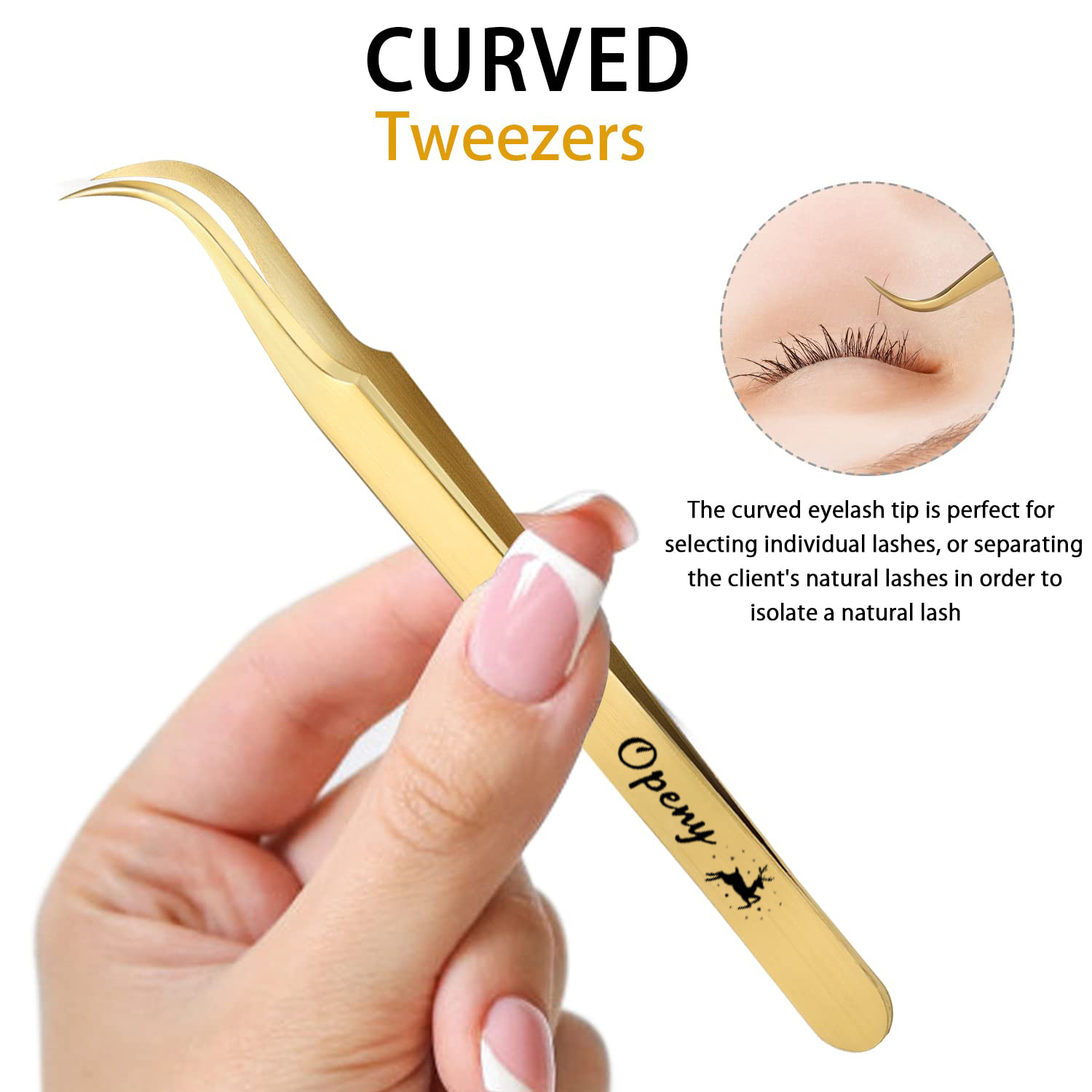 Professionelle Präzisions-Wimp – Isolation Tweezer Curved Bewertung und Preis