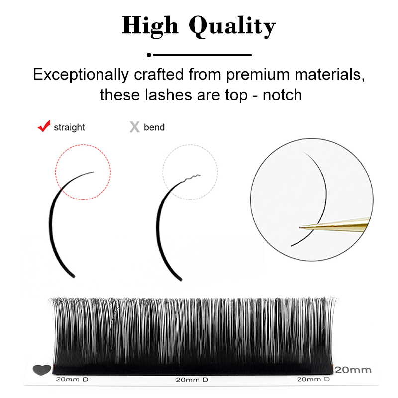 Winky Beauty Custom Your Logo  – Eyelash Extensions Classic Bewertung und Preis