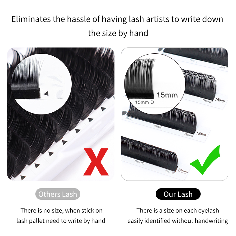 Winky Beauty Custom Your Logo  – Eyelash Extensions Classic Bewertung und Preis