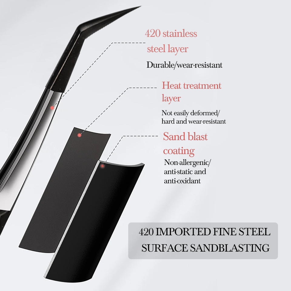 NEU 1 Stück antistatische rech – Isolation Tweezer Curved Bewertung und Preis
