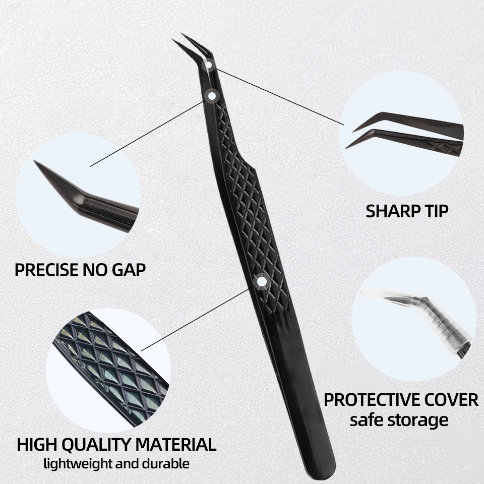 NEU 1 Stück antistatische rech – Isolation Tweezer Curved Bewertung und Preis