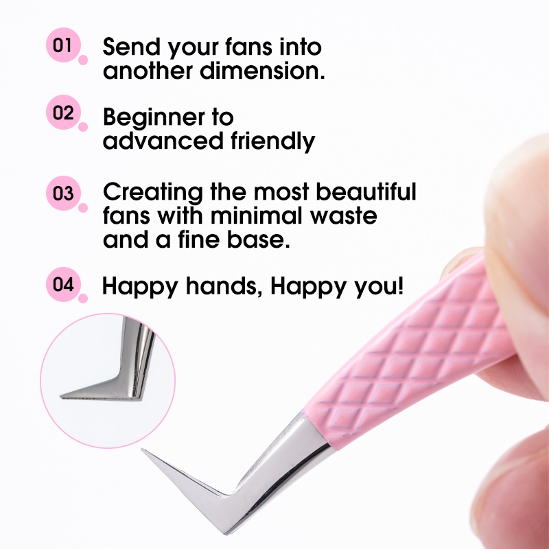 Hochpräzise Wimpernverlängerun – Isolation Tweezer Curved Bewertung und Preis