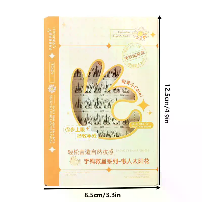 7 Reihen selbstklebende Wimper – Eyelash Extension With Glue Bewertung und Preis