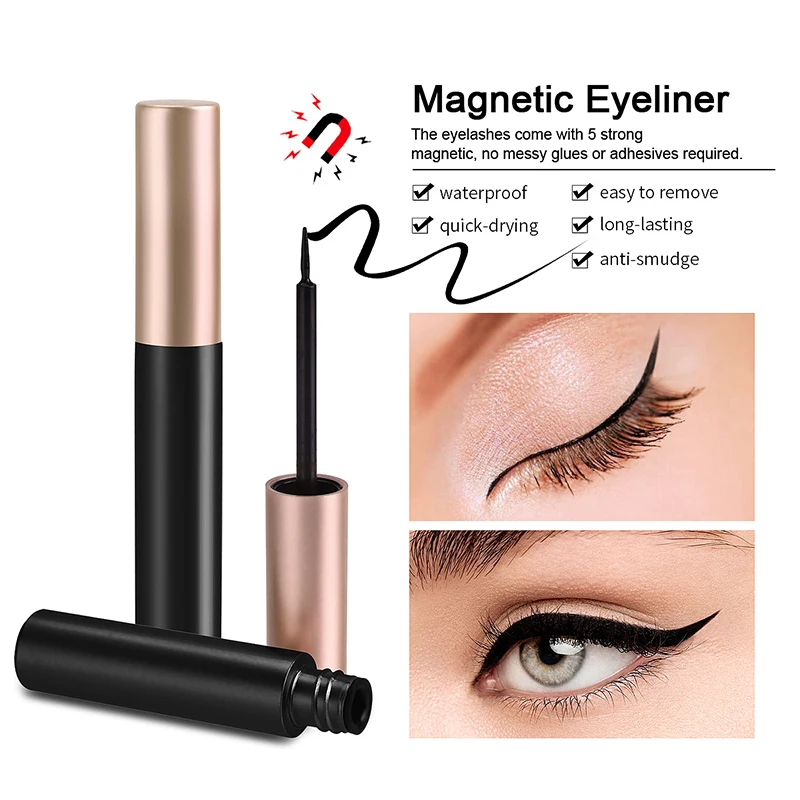 1/2 Stück Schwarzer Magnetisch – Eyelash Extension Eyeliner Bewertung und Preis